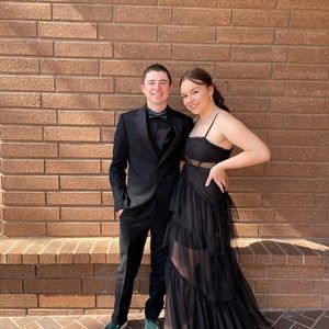 Guilty of glam black prom dress size 4